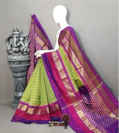 PALUIDSS5N04TSDD04- Ikat silk saree
