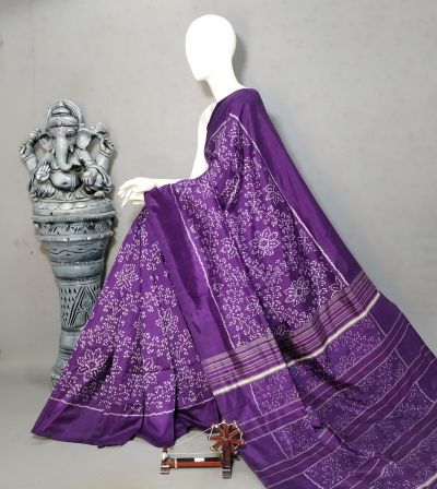 PALUIDSS5Y03TSDC06- Ikat silk saree