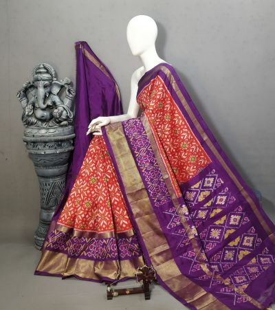 PALUIDSS5A06NCDC34- Ikat silk saree