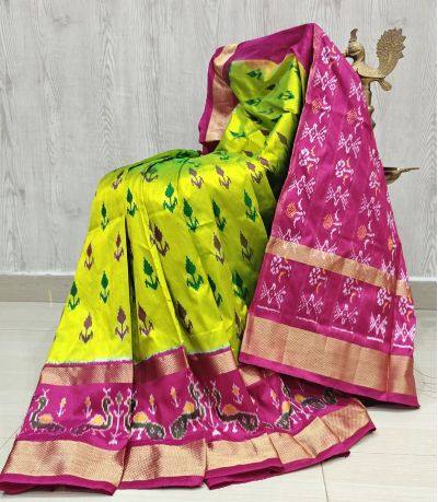 PSHLIDSS5Y10NCDC29- Ikat silk saree