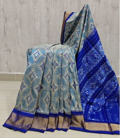 PSHLIDSS5Y12NCDD19- Ikat silk saree