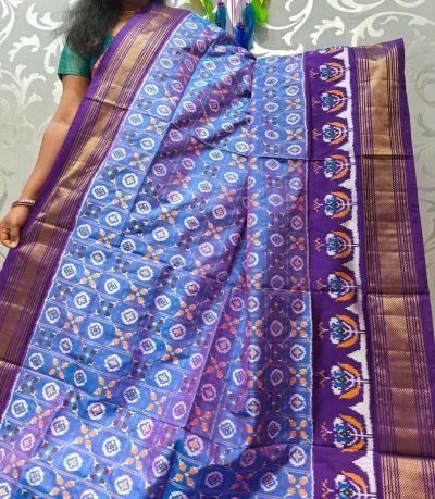 PSPHIDSS5N04ISCD06- Ikat silk saree