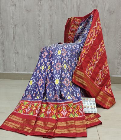 PSHLIDSS5Y10NCDC27- Ikat silk saree