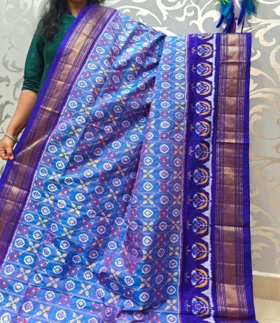 PSPHIDSS5N04ISCD08- Ikat silk saree