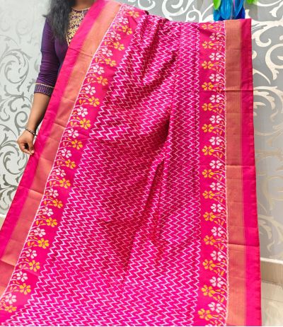 PSPHIDSS5Y04NSDC01- Ikat silk saree