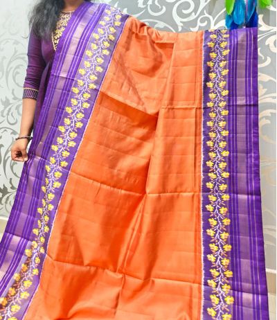 PSPHIDSS5Y04NSDC04- Ikat silk saree