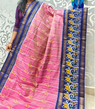 PSPHIDSS5N04ISCD03- Ikat silk saree