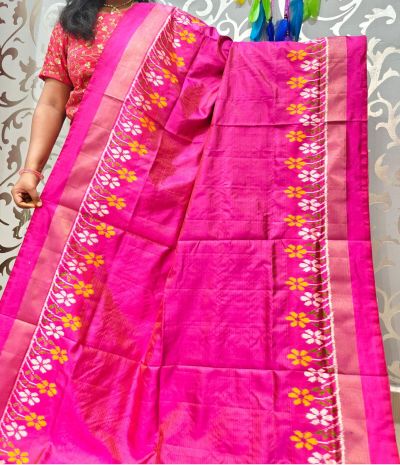 PSPHIDSS5Y04NSDC02- Ikat silk saree