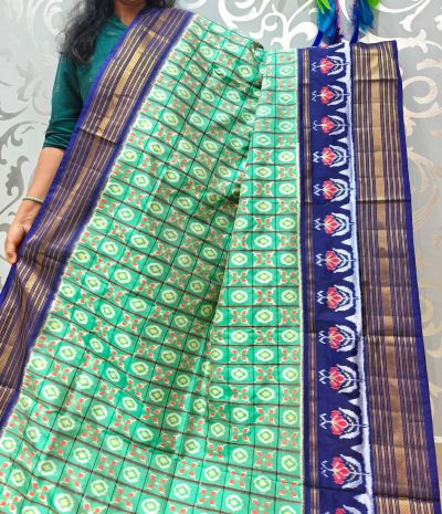 PSPHIDSS5N04ISCD10- Ikat silk saree