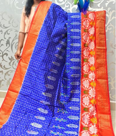 PSPHIDSS5N04ISCD22- Ikat silk saree