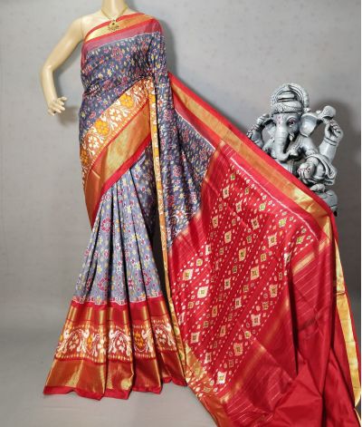 PRIHIDSS5A06NCDD32- Ikat silk saree