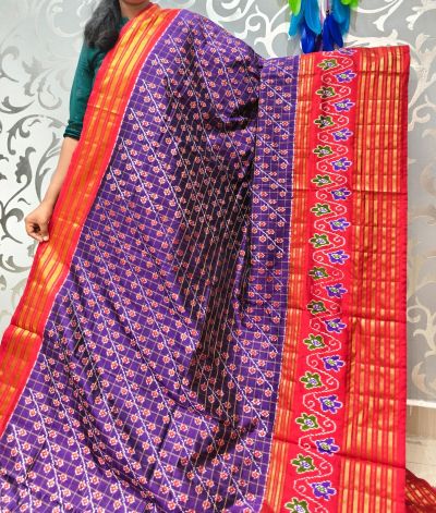 PSPHIDSS5N04ISCD11- Ikat silk saree