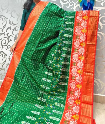 PSPHIDSS5N04ISCD07- Ikat silk saree
