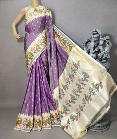 PGMRIDSS5Y09NSDD01- Ikat silk saree