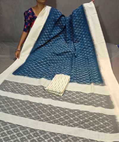 PGMRICTS5Y31INDC50- Ikat cotton saree