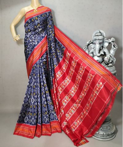 PRIHIDSS5A09BTCD08- Ikat silk saree