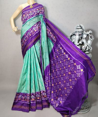PRIHIDSS5A09BTCD33- Ikat silk saree