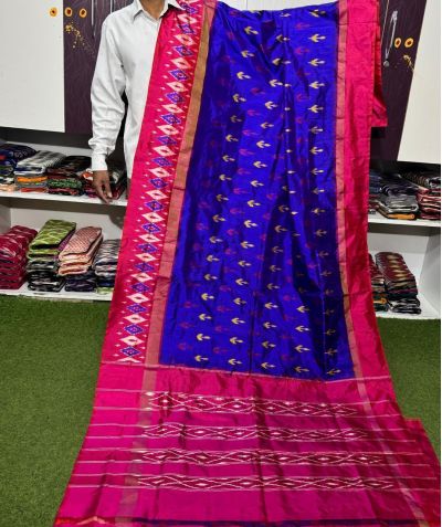 PSRGILWS5Y10XZCC13- light weight Ikat silk saree