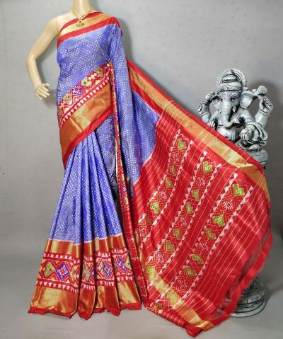 PRIHIDSS5A06NCDD33- Ikat silk saree