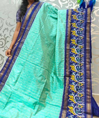 PSPHIDSS5N04ISCD14- Ikat silk saree
