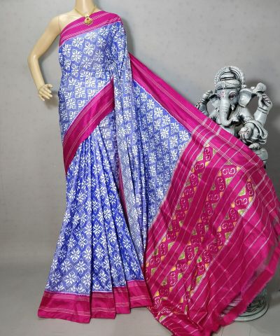 PRIHIDSS5Y12BTCD03- Ikat silk saree