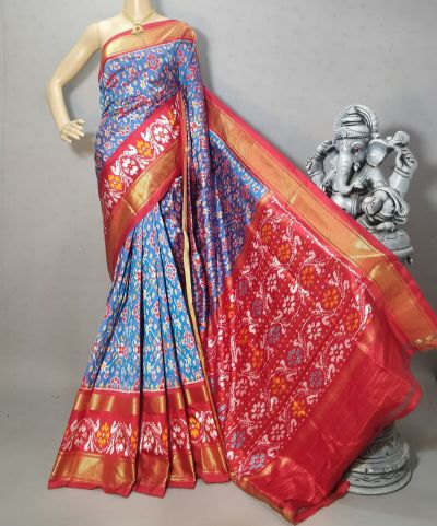 PRIHIDSS5A30NCCD01- Ikat silk saree