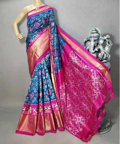 PRIHIDSS5Y05BTCC06- Ikat silk saree