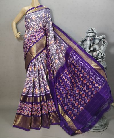 PRIHIDSS5A06NCDD20- Ikat silk saree