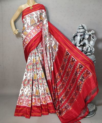 PRIHIDSS5A09BTCD28- Ikat silk saree