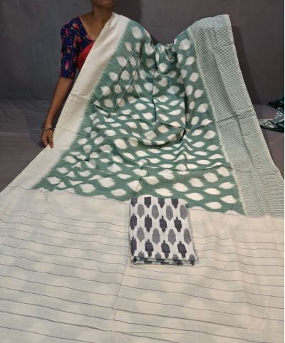 PGMRICTS5Y31INDC47- Ikat cotton saree
