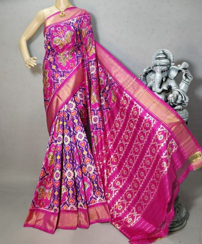 PRIHIDSS5A09BTCD34- Ikat silk saree