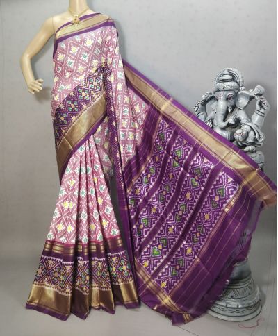 PRIHIDSS5A06NCDD13- Ikat silk saree