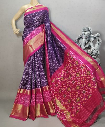 PRIHIDSS5A06NCDD19- Ikat silk saree