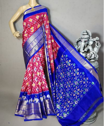 PRIHIDSS5A30NCCD28- Ikat silk saree