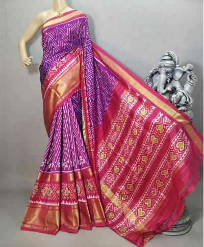 PRIHIDSS5Y09NDDC05- Ikat silk saree