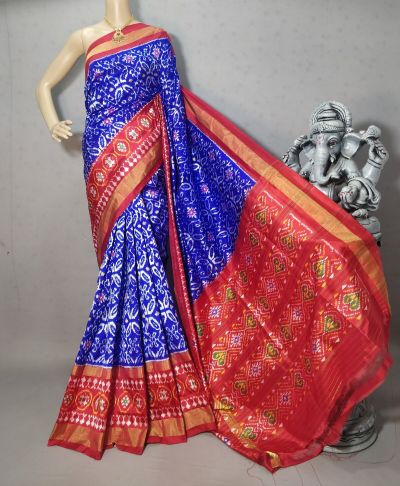 PRIHIDSS5Y12BTCD04- Ikat silk saree