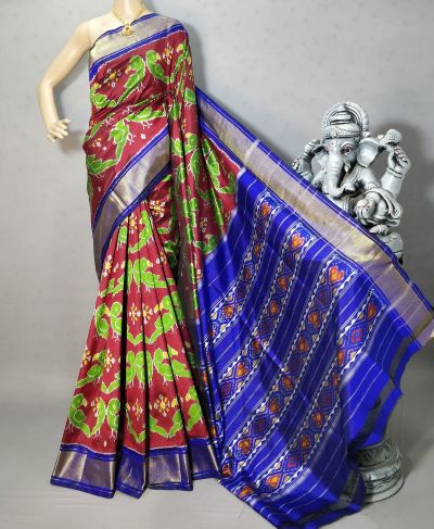 PRIHIDSS5A06NCDD30- Ikat silk saree