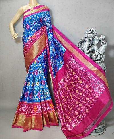 PRIHIDSS5A06NCDD37- Ikat silk saree