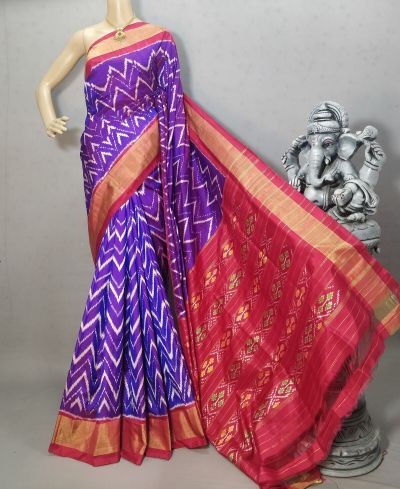 PRIHIDSS5A08NSDC08- Ikat silk saree