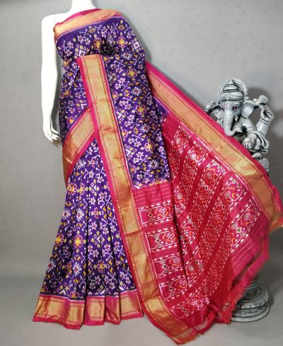 PDLSIDSS5Y11NDCC50- Ikat silk saree