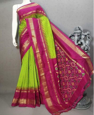 PSTHIDSS5Y12TBCD17- Ikat silk saree