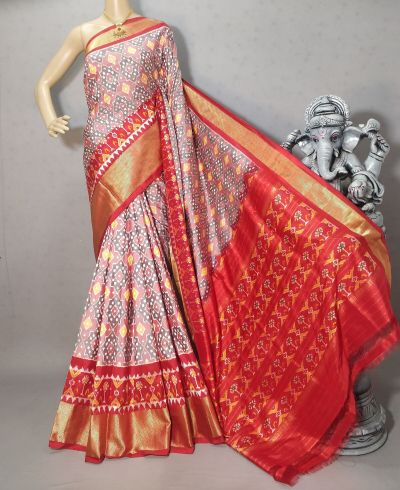 PRIHIDSS5A06NCDD25- Ikat silk saree