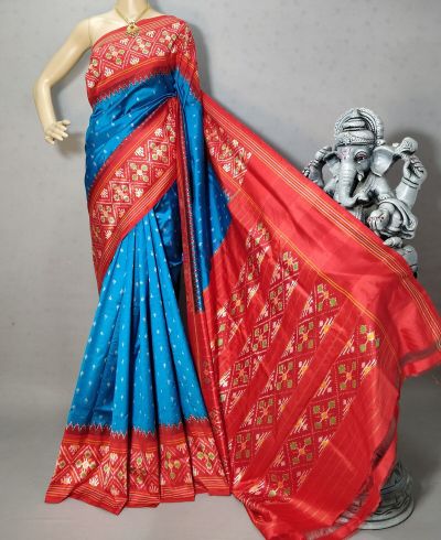 PRIHIDSS5Y02TTCD05- Ikat silk saree
