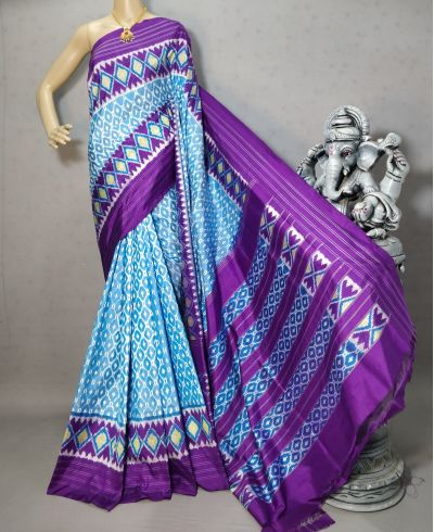 PRIHIDSS5Y02TTCD09- Ikat silk saree