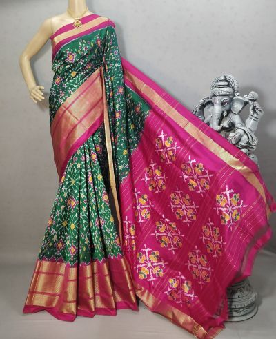 PRIHIDSS5N02NCCD16- Ikat silk saree