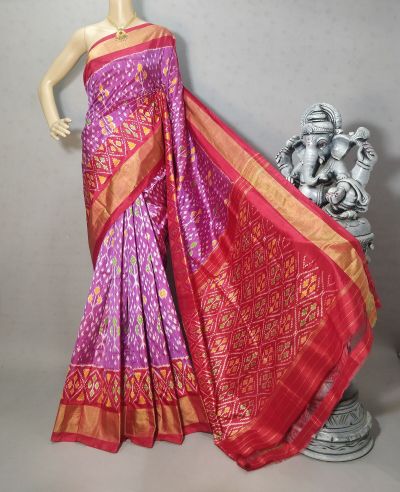 PRIHIDSS5Y02TTCD17- Ikat silk saree