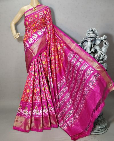 PRIHIDSS5Y12BTCD06- Ikat silk saree