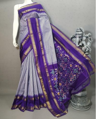 PSTHIDSS5Y12TBCD12- Ikat silk saree