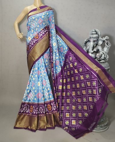 PRIHIDSS5A06NCDD21- Ikat silk saree