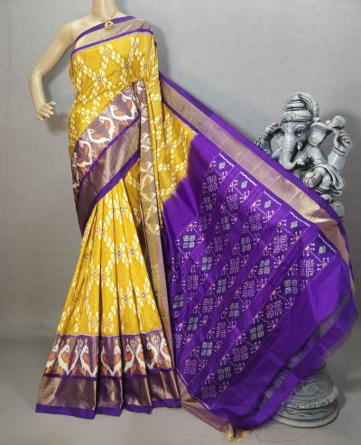 PRIHIDSS5Y09NDDC08- Ikat silk saree